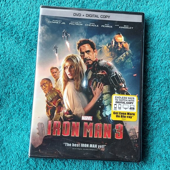 Iron Man 3 Movie DVD New, Never Opened - Picture 1 of 3